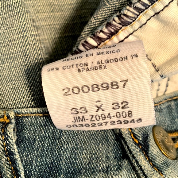 Men’s Lee Regular Fit Straight Leg Jeans - Picture 4 of 4